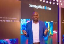 Samsung Kenya's Sam Odhiambo discusses the 2025 AI TV lineup, featuring on-device neural networks, Knox security, and the 100-inch Neo